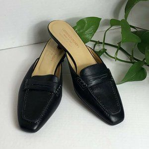 Donald J Pilner Kitten Heel Mules
